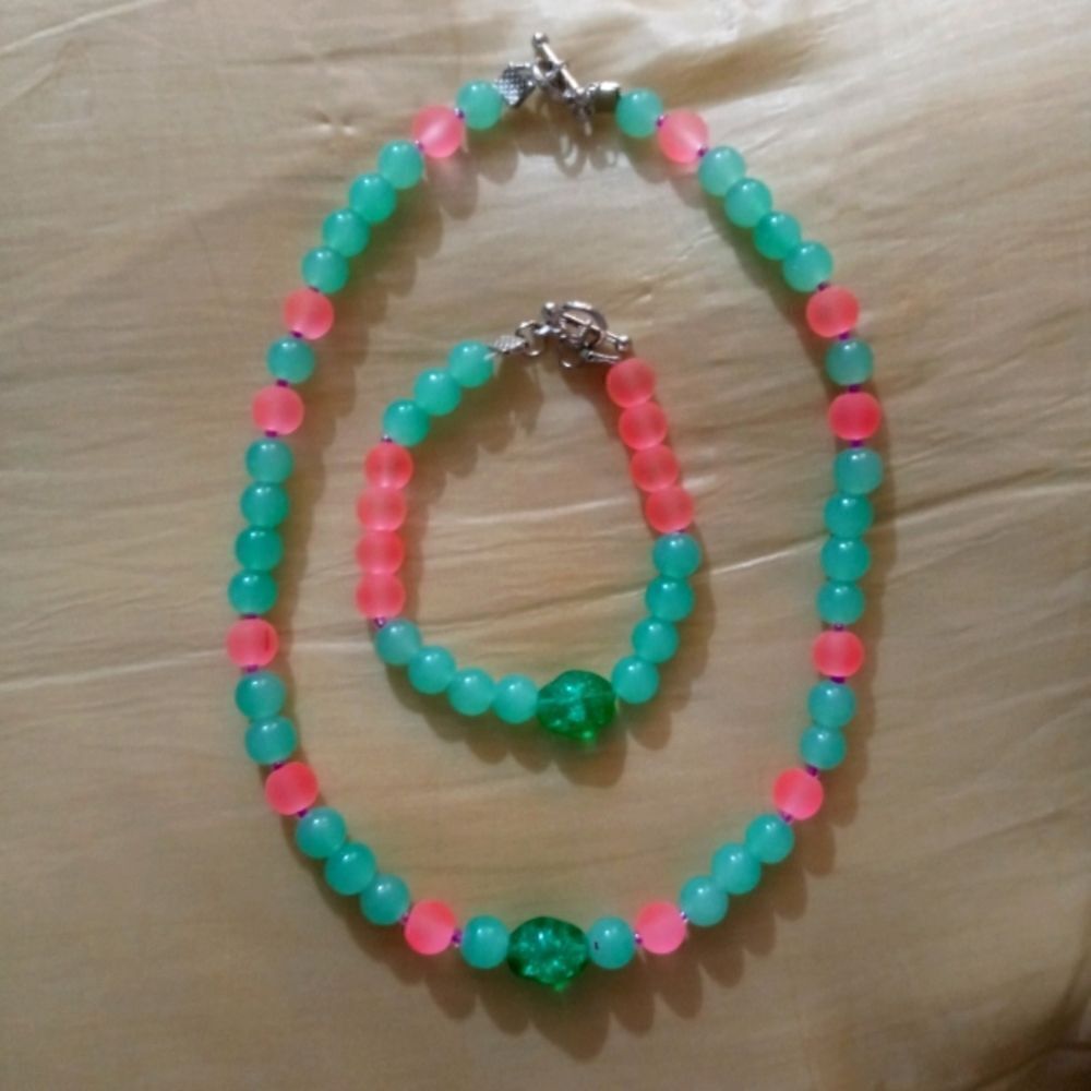 Jade Jewelry set  